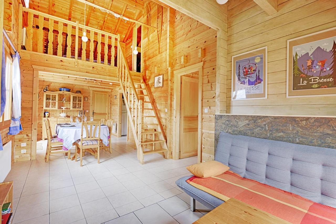Chalet Melia - Chalet Avec Vue Montagne Villa ลาแบรส ภายนอก รูปภาพ